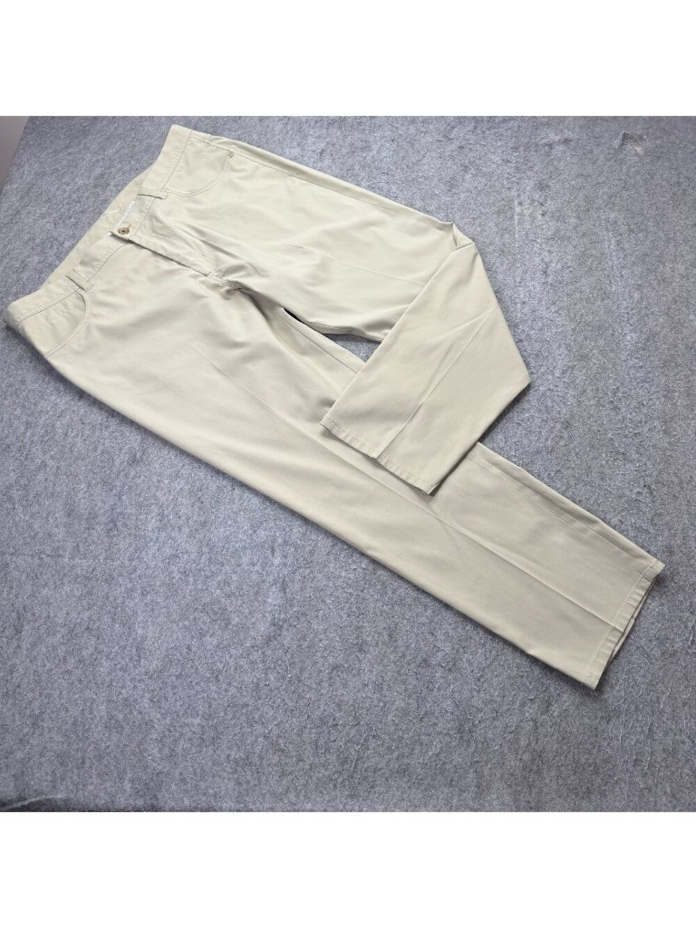 Tommy Bahama 5-Pocket Pants Men 40 x 32 Beige Stretch Performance Golf